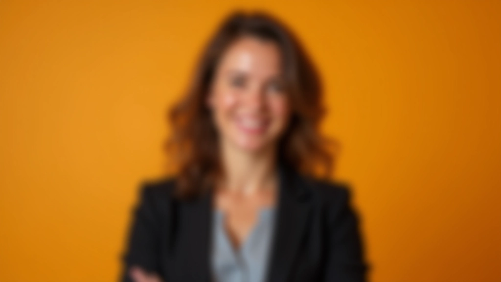 Founder portrait, professional headshot, studio background, warm lighting, sharp focus, NO text